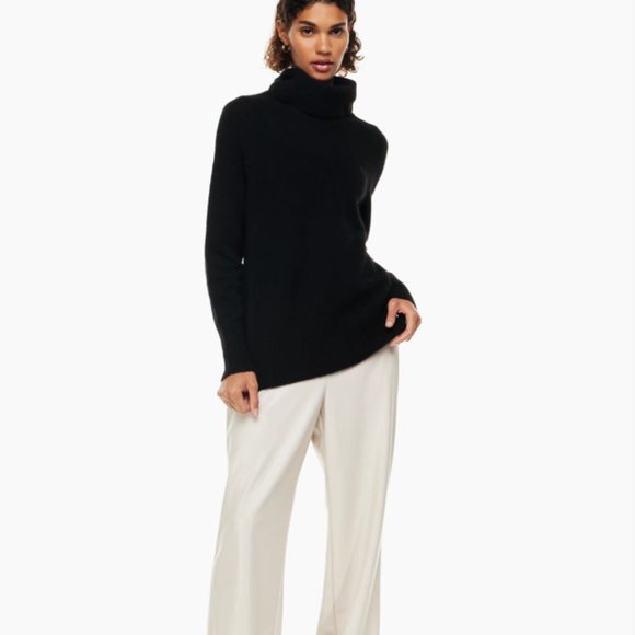 Aritzia Babaton Turtleneck Wool Sweater in Black - XXS - Picture 3 of 7